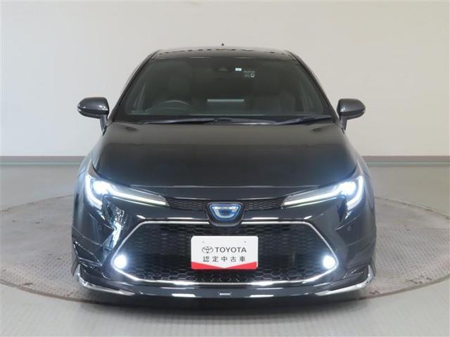 カローラツーリング ハイブリッド ダブルバイビー 4WD フルセグ メモリーナビ DVD再生 ミュージックプレイヤー接続可 バックカメラ 衝突被害軽減システム ETC ドラレコ LEDヘッドランプ ワンオーナー フルエアロ 記録簿(7枚目)