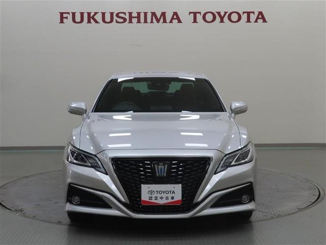 クラウンハイブリッド Ｓ　Ｆｏｕｒ　エレガンススタイル　４ＷＤ　フルセグ　メモリーナビ　ＤＶＤ再生　ミュージックプレイヤー接続可　バックカメラ　衝突被害軽減システム　ＥＴＣ　ＬＥＤヘッドランプ　ワンオーナー　記録簿　アイドリングストップ（5枚目）