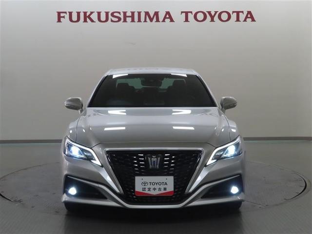 クラウンハイブリッド Ｓ　Ｆｏｕｒ　エレガンススタイル　４ＷＤ　フルセグ　メモリーナビ　ＤＶＤ再生　ミュージックプレイヤー接続可　バックカメラ　衝突被害軽減システム　ＥＴＣ　ＬＥＤヘッドランプ　ワンオーナー　記録簿　アイドリングストップ（7枚目）