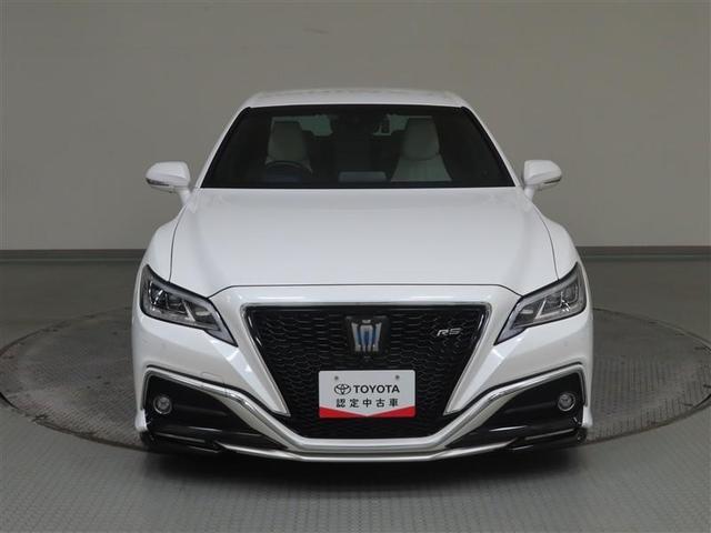 クラウンハイブリッド ＲＳアドバンス　Ｆｏｕｒ　革シート　４ＷＤ　フルセグ　メモリーナビ　ＤＶＤ再生　ミュージックプレイヤー接続可　バックカメラ　衝突被害軽減システム　ＥＴＣ　ドラレコ　ＬＥＤヘッドランプ　ワンオーナー　記録簿　アイドリングストップ（5枚目）