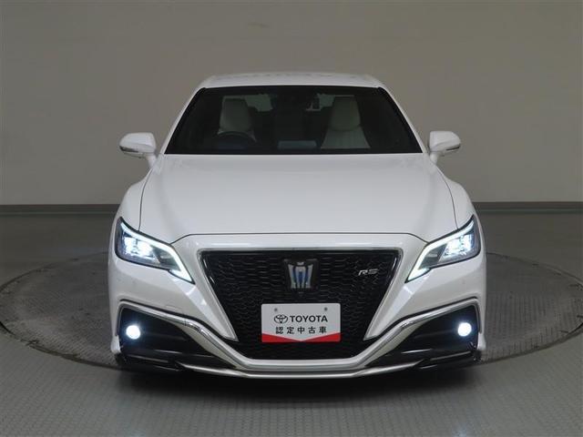 クラウンハイブリッド ＲＳアドバンス　Ｆｏｕｒ　革シート　４ＷＤ　フルセグ　メモリーナビ　ＤＶＤ再生　ミュージックプレイヤー接続可　バックカメラ　衝突被害軽減システム　ＥＴＣ　ドラレコ　ＬＥＤヘッドランプ　ワンオーナー　記録簿　アイドリングストップ（7枚目）