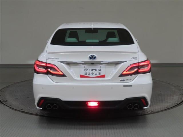 クラウンハイブリッド ＲＳアドバンス　Ｆｏｕｒ　革シート　４ＷＤ　フルセグ　メモリーナビ　ＤＶＤ再生　ミュージックプレイヤー接続可　バックカメラ　衝突被害軽減システム　ＥＴＣ　ドラレコ　ＬＥＤヘッドランプ　ワンオーナー　記録簿　アイドリングストップ（8枚目）