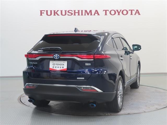 ハリアーハイブリッド Ｚ　レザーパッケージ　革シート　４ＷＤ　フルセグ　メモリーナビ　ミュージックプレイヤー接続可　バックカメラ　衝突被害軽減システム　ＥＴＣ　ドラレコ　ＬＥＤヘッドランプ　ワンオーナー　記録簿　アイドリングストップ（4枚目）