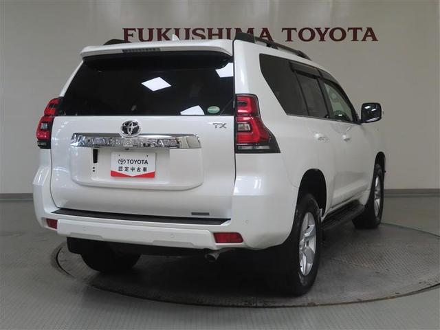 ランドクルーザープラド TX Lパッケージ 革シート 4WD フルセグ メモリーナビ DVD再生 ミュージックプレイヤー接続可 バックカメラ 衝突被害軽減システム ETC ドラレコ LEDヘッドランプ 乗車定員7人 3列シート ワンオーナー(2枚目)