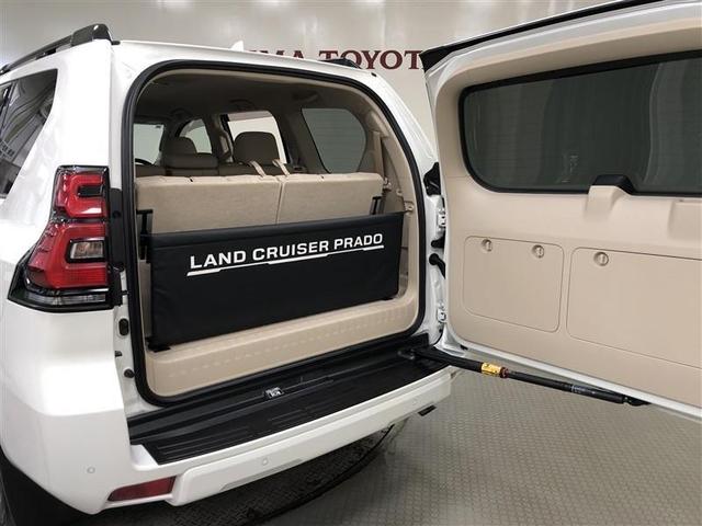 ランドクルーザープラド TX Lパッケージ 革シート 4WD フルセグ メモリーナビ DVD再生 ミュージックプレイヤー接続可 バックカメラ 衝突被害軽減システム ETC ドラレコ LEDヘッドランプ 乗車定員7人 3列シート ワンオーナー(16枚目)