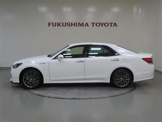 クラウンハイブリッド アスリートS Four 4WD フルセグ メモリーナビ DVD再生 ミュージックプレイヤー接続可 バックカメラ 衝突被害軽減システム ETC ドラレコ LEDヘッドランプ 記録簿 アイドリングストップ(2枚目)