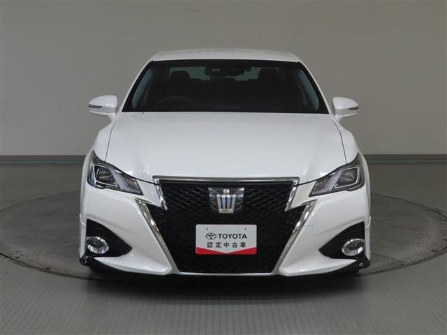 クラウンハイブリッド アスリートS Four 4WD フルセグ メモリーナビ DVD再生 ミュージックプレイヤー接続可 バックカメラ 衝突被害軽減システム ETC ドラレコ LEDヘッドランプ 記録簿 アイドリングストップ(5枚目)