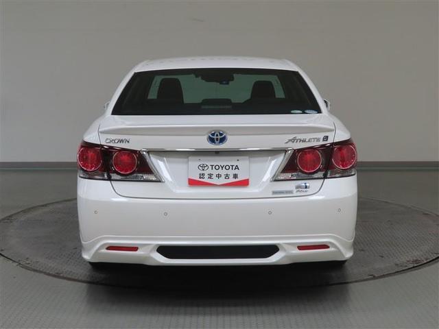 クラウンハイブリッド アスリートS Four 4WD フルセグ メモリーナビ DVD再生 ミュージックプレイヤー接続可 バックカメラ 衝突被害軽減システム ETC ドラレコ LEDヘッドランプ 記録簿 アイドリングストップ(6枚目)