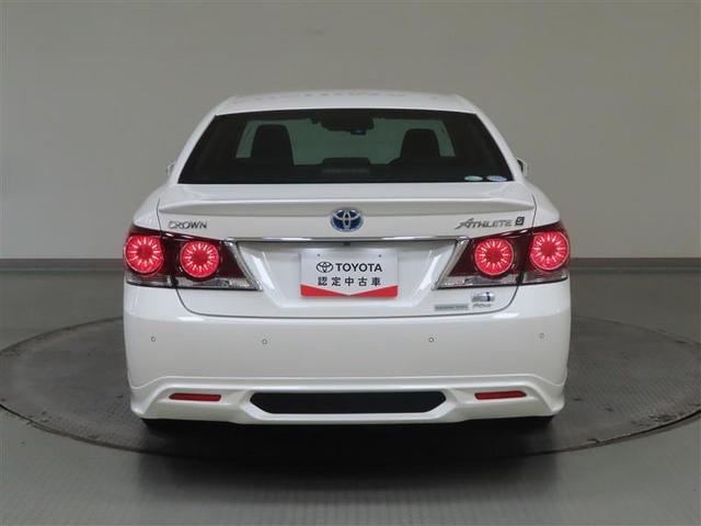 クラウンハイブリッド アスリートS Four 4WD フルセグ メモリーナビ DVD再生 ミュージックプレイヤー接続可 バックカメラ 衝突被害軽減システム ETC ドラレコ LEDヘッドランプ 記録簿 アイドリングストップ(8枚目)