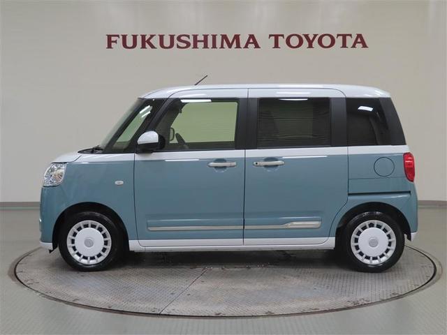 ムーヴキャンバス ストライプスG ミュージックプレイヤー接続可 衝突被害軽減システム 両側電動スライド LEDヘッドランプ アイドリングストップ(3枚目)