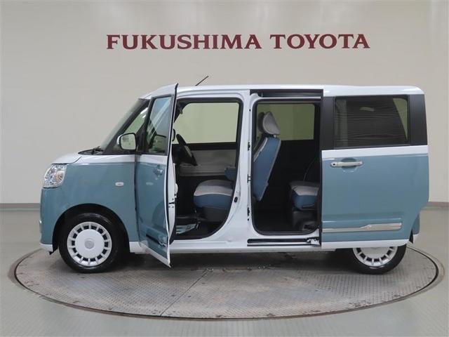 ムーヴキャンバス ストライプスG ミュージックプレイヤー接続可 衝突被害軽減システム 両側電動スライド LEDヘッドランプ アイドリングストップ(4枚目)