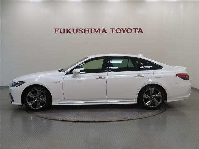 クラウンハイブリッド ＲＳアドバンス　フルセグ　メモリーナビ　ＤＶＤ再生　ミュージックプレイヤー接続可　バックカメラ　衝突被害軽減システム　ＥＴＣ　ドラレコ　ＬＥＤヘッドランプ　ワンオーナー　記録簿　アイドリングストップ（2枚目）