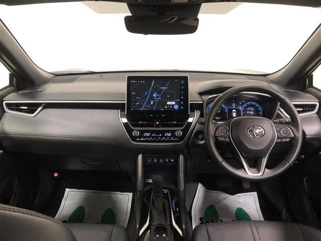 カローラクロス ハイブリッド　Ｚ　４ＷＤ　フルセグ　メモリーナビ　ミュージックプレイヤー接続可　バックカメラ　衝突被害軽減システム　ＥＴＣ　ドラレコ　ＬＥＤヘッドランプ　ワンオーナー　記録簿　アイドリングストップ（9枚目）