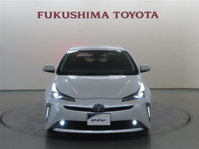 プリウス SセーフティプラスII フルセグ メモリーナビ DVD再生 ミュージックプレイヤー接続可 バックカメラ 衝突被害軽減システム ETC ドラレコ LEDヘッドランプ 記録簿 アイドリングストップ(7枚目)