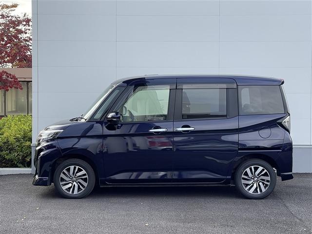 ルーミー カスタムG 4WD フルセグ DVD再生 ミュージックプレイヤー接続可 バックカメラ 衝突被害軽減システム ETC 両側電動スライド LEDヘッドランプ 記録簿 アイドリングストップ(2枚目)