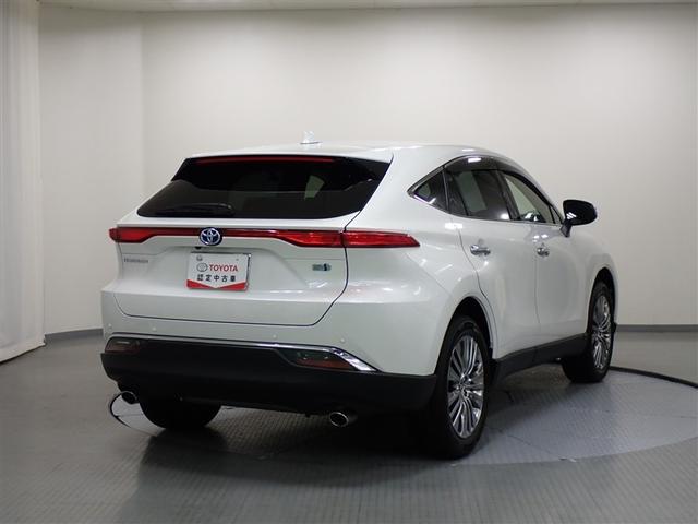 ハリアーハイブリッド Ｚ　レザーパッケージ　革シート　４ＷＤ　フルセグ　メモリーナビ　ミュージックプレイヤー接続可　バックカメラ　衝突被害軽減システム　ＥＴＣ　ＬＥＤヘッドランプ　記録簿（4枚目）