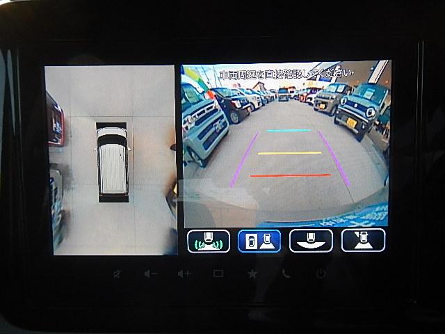 スペーシア ＨＹＢＲＩＤ　Ｇ　４ＷＤ　全方位カメラ　スズキコネクト　バックカメラ　オートライト　Ｂｌｕｅｔｏｏｔｈ　スライドドア　純正ナビ　プッシュスタート　シートヒーター　オートエアコン　スズキセーフティーサポート　４ＷＤ　衝突被害軽減システム（14枚目）