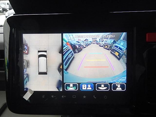 スペーシア ＨＹＢＲＩＤ　Ｘ　４ＷＤ　全方位カメラ　ナビ　スズキコネクト通信機　オートライト　バックカメラ　Ｂｌｕｅｔｏｏｔｈ　スライドドア　純正ナビ　プッシュスタート　シートヒーター　オートエアコン　スズキセーフティーサポート　４ＷＤ　衝突被害軽減システム（10枚目）