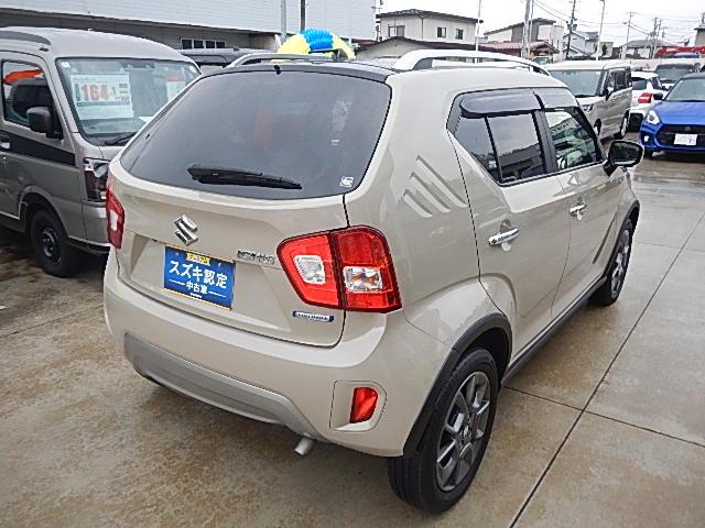 イグニス ＨＹＢＲＩＤ　ＭＦ　３型　４ＷＤ　全方位カメラ　ナビ　エンジンスターター　サンバイザー　バックカメラ　オートライト　Ｂｌｕｅｔｏｏｔｈ　ナビ　プッシュスタート　シートヒーター　スズキセーフティーサポート　４ＷＤ　盗難防止システム　横滑り防止機能（6枚目）