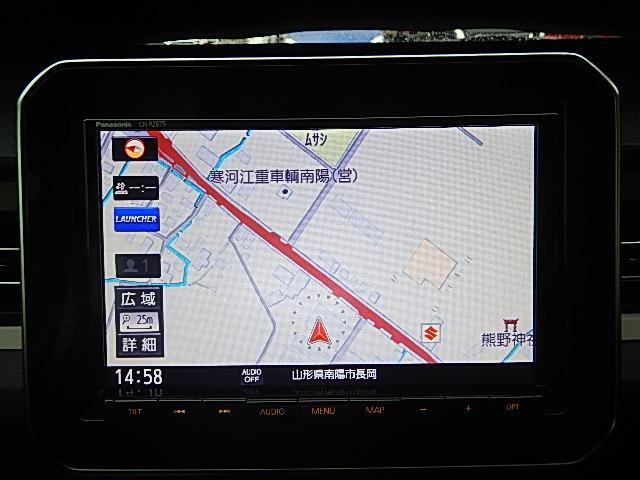 イグニス ＨＹＢＲＩＤ　ＭＦ　３型　４ＷＤ　全方位カメラ　ナビ　エンジンスターター　サンバイザー　バックカメラ　オートライト　Ｂｌｕｅｔｏｏｔｈ　ナビ　プッシュスタート　シートヒーター　スズキセーフティーサポート　４ＷＤ　盗難防止システム　横滑り防止機能（13枚目）