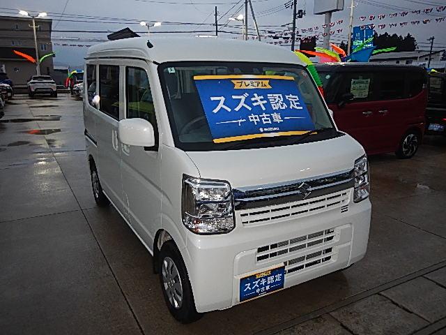 エブリイ ＪＯＩＮ　６型　４ＷＤ　モニターオーディオ　バックカメラ　バックカメラ　オートライト　Ｂｌｕｅｔｏｏｔｈ　スライドドア　プッシュスタート　シートヒーター　スズキセーフティーサポート　４ＷＤ　衝突被害軽減システム　アイドリングストップ　横滑り防止機能（5枚目）