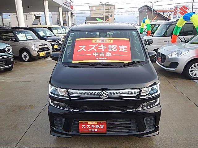 ワゴンＲ ＨＹＢＲＩＤ　ＦＺ　４ＷＤ　モニターオーディオ　オートライト　Ｂｌｕｅｔｏｏｔｈ　プッシュスタート　シートヒーター　４ＷＤ　スズキセーフティーサポート　４ＷＤ　アイドリングストップ　横滑り防止機能　衝突安全ボディ　盗難防止システム（4枚目）