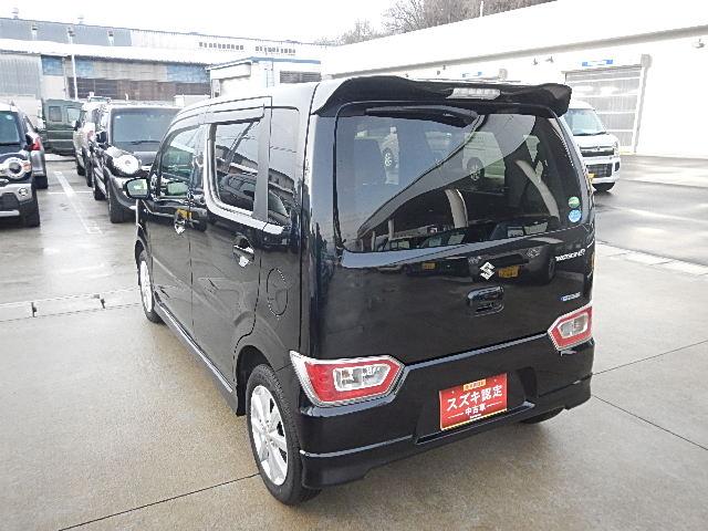 ワゴンＲ ＨＹＢＲＩＤ　ＦＺ　４ＷＤ　モニターオーディオ　オートライト　Ｂｌｕｅｔｏｏｔｈ　プッシュスタート　シートヒーター　４ＷＤ　スズキセーフティーサポート　４ＷＤ　アイドリングストップ　横滑り防止機能　衝突安全ボディ　盗難防止システム（9枚目）