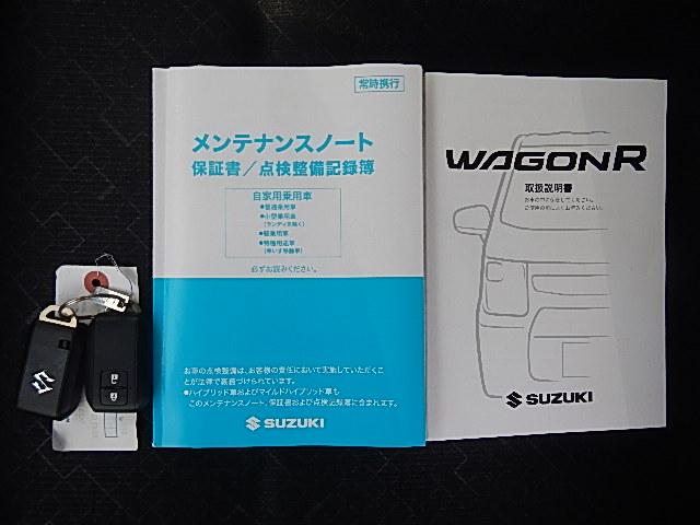 ワゴンＲ ＦＸ　４型　４ＷＤ　オーディオレス　セーフティサポート　オートライト　プッシュスタート　シートヒーター　オートエアコン　スズキセーフティーサポート　４ＷＤ　衝突被害軽減システム　アイドリングストップ　横滑り防止機能　衝突安全ボディ　盗難防止システム（48枚目）