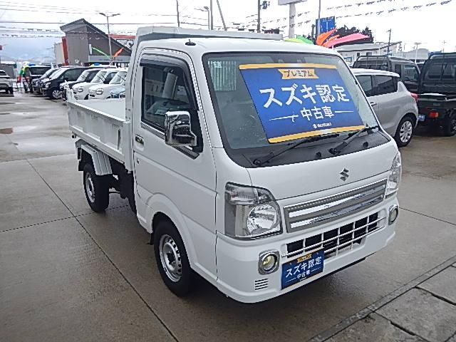 キャリイトラック 頑丈ダンプ　６型　４ＷＤ　５ＭＴシフト　パワーウインド　オートライト　スズキセーフティーサポート　４ＷＤ　盗難防止システム　衝突被害軽減システム（3枚目）