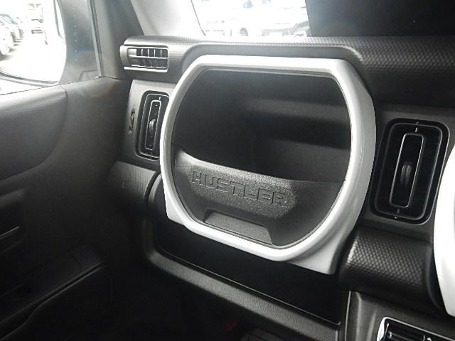 ハスラー ＨＹＢＲＩＤ　Ｇ　ＦＦ　ナビ　オートライト　Ｂｌｕｅｔｏｏｔｈ　ナビ　プッシュスタート　シートヒーター　オートエアコン　スズキセーフティーサポート　衝突被害軽減システム　アイドリングストップ　横滑り防止機能　衝突安全ボディ（36枚目）