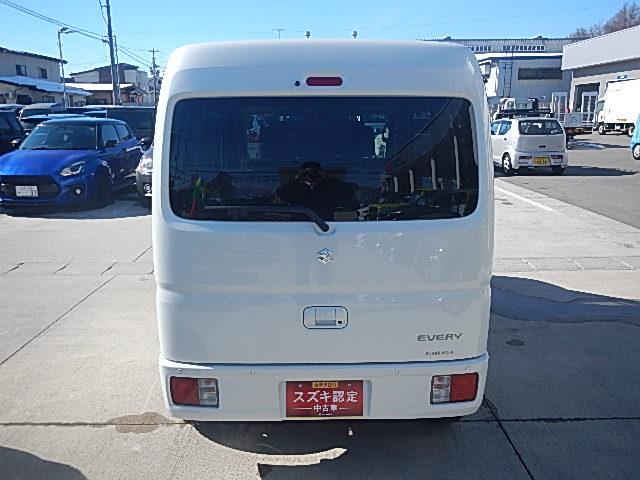 エブリイ JOIN 6型 パートタイム4WD CVT オーディオレス オートライト スライドドア プッシュスタート スズキセーフティーサポート 4WD パワーウインド(8枚目)