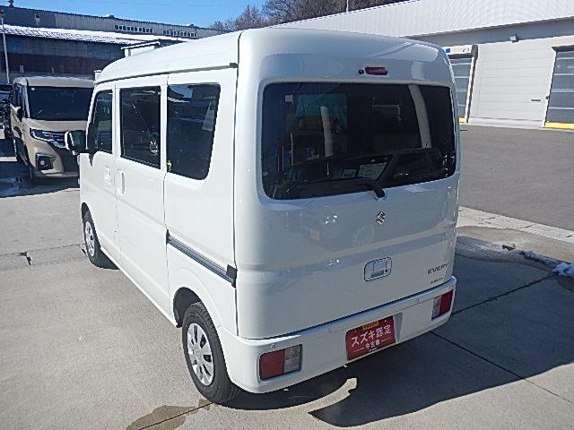 エブリイ JOIN 6型 パートタイム4WD CVT オーディオレス オートライト スライドドア プッシュスタート スズキセーフティーサポート 4WD パワーウインド(9枚目)
