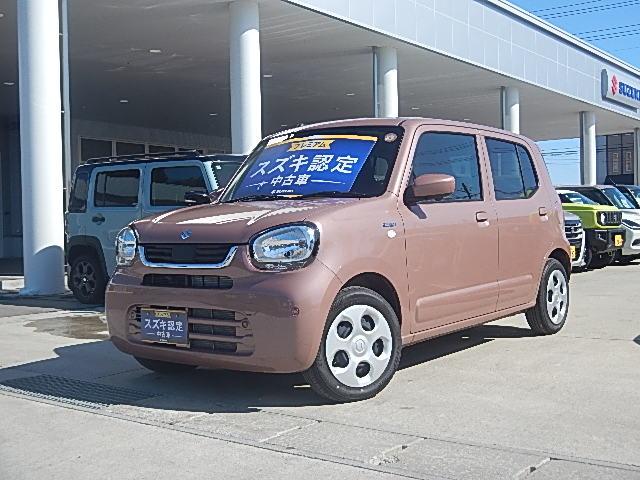 アルト ＨＹＢＲＩＤ　Ｓ　３型　４ＷＤ　全方位カメラ　オーディオレス　スズキコネクト通信機　バックカメラ　オートライト　シートヒーター　スズキセーフティーサポート　４ＷＤ　衝突被害軽減システム　アイドリングストップ　横滑り防止機能（3枚目）