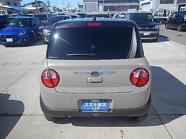 アルトラパンＬＣ ＬＣ　ＨＹＢＲＩＤ　Ｘ　６型　４ＷＤ　オーディオレス　オートライト　プッシュスタート　シートヒーター　オートエアコン　スズキセーフティーサポート　４ＷＤ　アイドリングストップ　横滑り防止機能　衝突安全ボディ　盗難防止システム（9枚目）
