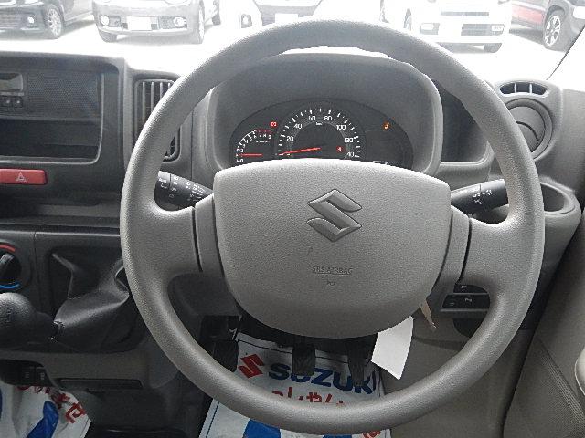 エブリイ ＰＡリミテッド　６型　　パートタイム４ＷＤ　５ＭＴシフト　キーレスキー　パワーウインド　純正ゴムマット　オートライト　スライドドア　スズキセーフティーサポート　４ＷＤ　衝突被害軽減システム　横滑り防止機能（28枚目）