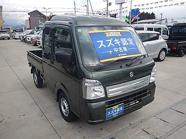 スーパーキャリイ スーパーキャリイ　Ｌ　５型　パートタイム４ＷＤ　５ＭＴシフト　オーディオレス　キーレスキー　パワーウインド　オートライト　スズキセーフティーサポート　４ＷＤ　衝突被害軽減システム（3枚目）