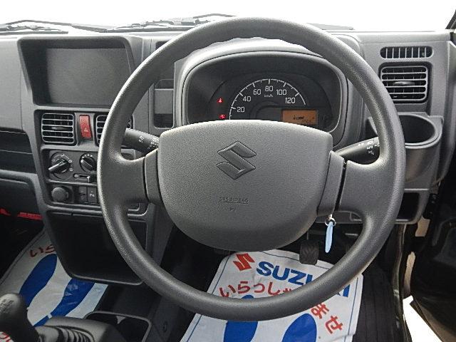 スーパーキャリイ スーパーキャリイ　Ｌ　５型　パートタイム４ＷＤ　５ＭＴシフト　オーディオレス　キーレスキー　パワーウインド　オートライト　スズキセーフティーサポート　４ＷＤ　衝突被害軽減システム（24枚目）