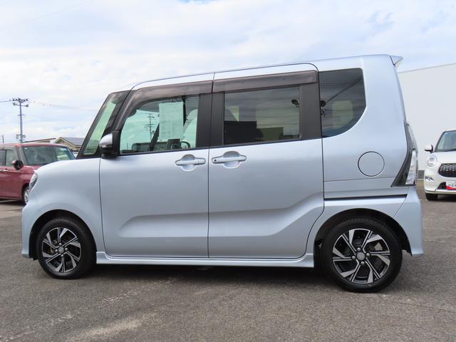 タント カスタムＸ　２ＷＤ　ＣＶＴ　６６０ｃｃ　両側電動スライドドア　衝突被害軽減ブレーキ　横滑り防止装置　ＡＢＳ　アイドリングストップ　プッシュボタンスタート　前席シートヒーター　ベンチシート　シートバックテーブル（7枚目）