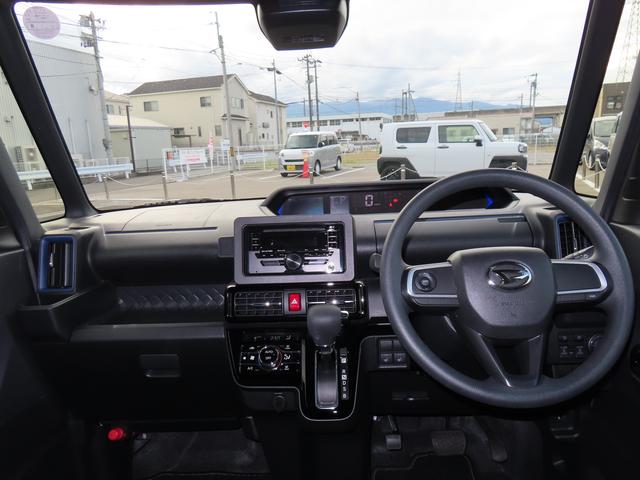 タント カスタムＸ　２ＷＤ　ＣＶＴ　６６０ｃｃ　両側電動スライドドア　衝突被害軽減ブレーキ　横滑り防止装置　ＡＢＳ　アイドリングストップ　プッシュボタンスタート　前席シートヒーター　ベンチシート　シートバックテーブル（13枚目）