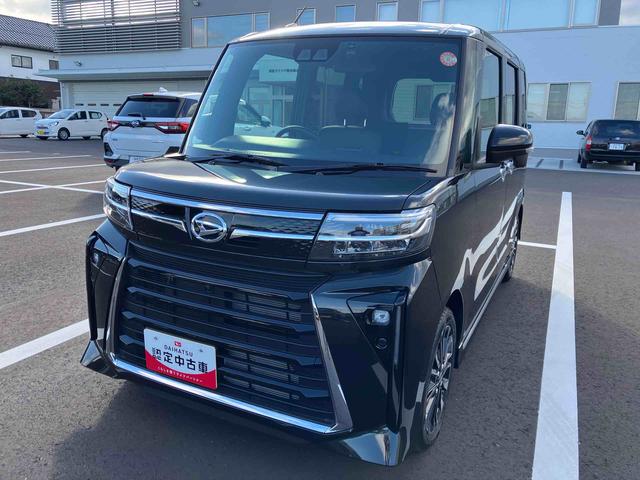 タント カスタムＲＳ　２ＷＤ　ＣＶＴ　６６０ｃｃ　ターボ　ナビ　ドラレコ　全方位モニター　両側電動スライドドア　衝突被害軽減ブレーキ　横滑り防止装置　ＡＢＳ　アイドリングストップ　プッシュボタンスタート（2枚目）