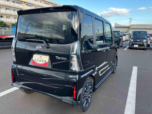 タント カスタムＲＳ　２ＷＤ　ＣＶＴ　６６０ｃｃ　ターボ　ナビ　ドラレコ　全方位モニター　両側電動スライドドア　衝突被害軽減ブレーキ　横滑り防止装置　ＡＢＳ　アイドリングストップ　プッシュボタンスタート（8枚目）