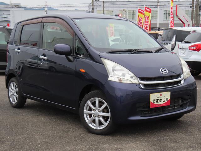 ムーヴ Ｘ　２ＷＤ　ＣＶＴ　６６０ｃｃ　運転席・助手席エアバッグ　ＡＢＳ　純正オーディオ　オートエアコン　ベンチシート　アイドリングストップ　プッシュボタンスタート　キーフリーシステム　ワンオーナー車（2枚目）