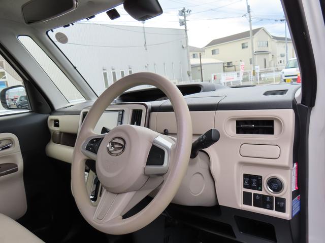 ムーヴキャンバス Ｘリミテッドメイクアップ　ＳＡＩＩ　２ＷＤ　ＣＶＴ　６６０ｃｃ　ナビ　フルセグＴＶ　両側電動スライドドア　衝突被害軽減ブレーキ　横滑り防止装置　ＡＢＳ　アイドリングストップ　プッシュボタンスタート　オートエアコン　ワンオーナー車（50枚目）