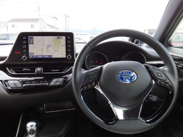 Ｃ－ＨＲ Ｇ　モード　ネロ　セーフティプラス　２ＷＤ　ＣＶＴ　１８００ｃｃ　ナビ　全方位モニター　ＥＴＣ車載器　クルーズコントロール　革巻きステアリング　衝突被害軽減ブレーキ　横滑り防止装置　ＡＢＳ　サイドエアバッグ　プッシュボタンスタート（13枚目）