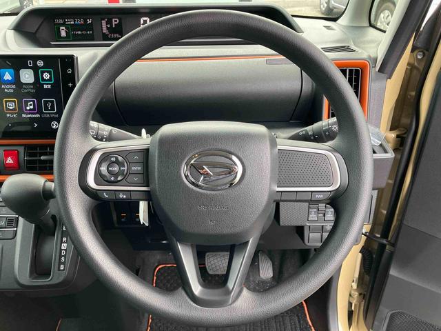 タント ファンクロス　２ＷＤ　ＣＶＴ　６６０ｃｃ　ディスプレイオーディオ　バックモニター　衝突被害軽減ブレーキ　横滑り防止装置　ＡＢＳ　サイドエアバッグ　アイドリングストップ　プッシュボタンスタート　両側電動スライドドア（48枚目）