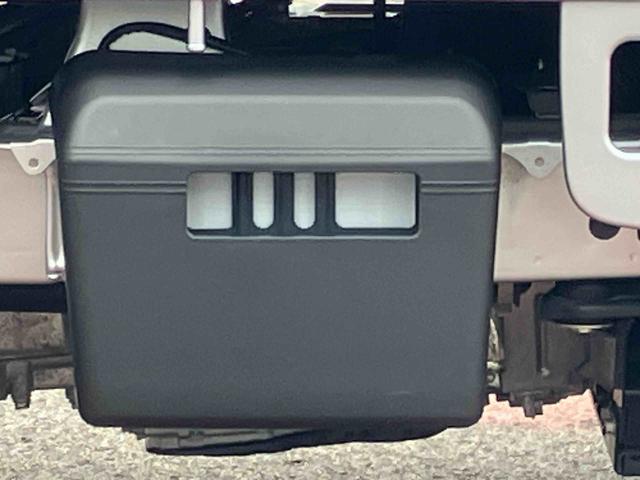 ハイゼットトラック スタンダード　農用スペシャル　４ＷＤ　ＣＶＴ　６６０ｃｃ　衝突被害軽減ブレーキ　横滑り防止装置　ＡＢＳ　運転席・助手席エアバッグ　アイドリングストップ　リヤ４枚リーフスプリング　荷台作業灯　あゆみ板掛テールゲート（21枚目）