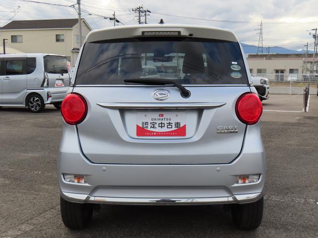 キャスト スタイルＧ　ＳＡＩＩ　２ＷＤ　ＣＶＴ　６６０ｃｃ　社外ナビ　ＥＴＣ車載器　デザインフィルムトップ　衝突被害軽減ブレーキ　横滑り防止装置　ＡＢＳ　アイドリングストップ　プッシュボタンスタート　純正アルミホイール（6枚目）