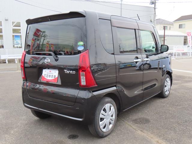 タント Ｘ　２ＷＤ　ＣＶＴ　６６０ｃｃ　ナビ　全方位モニター　衝突被害軽減ブレーキ　横滑り防止装置　ＡＢＳ　アイドリングストップ　プッシュボタンスタート　両側スライドドア　前席シートヒーター　ベンチシート（5枚目）