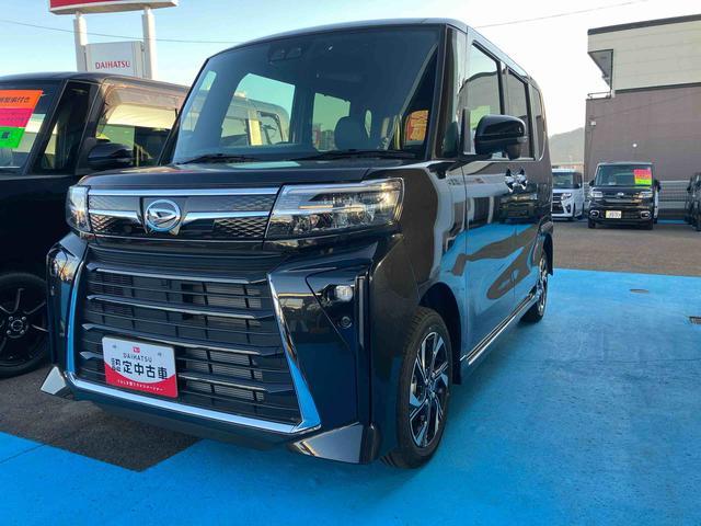 タント カスタムＸ　スマートアシスト搭載　４ＷＤ　ＣＶＴ　６６０ｃｃ　両側電動スライドドア　衝突被害軽減ブレーキ　横滑り防止装置　ＡＢＳ　アイドリングストップ　プッシュボタンスタート　オートエアコン　ベンチシート（9枚目）