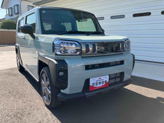 タフト Ｇターボ　ダーククロムベンチャー　２ＷＤ　ＣＶＴ　６６０ｃｃ　ナビ　ドライブレコーダー　全方位モニター　シートヒーター　衝突被害軽減ブレーキ　横滑り防止装置　ＡＢＳ　アイドリングストップ　プッシュボタンスタート　スカイフィールトップ（17枚目）